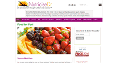 Desktop Screenshot of nutricisedr.com